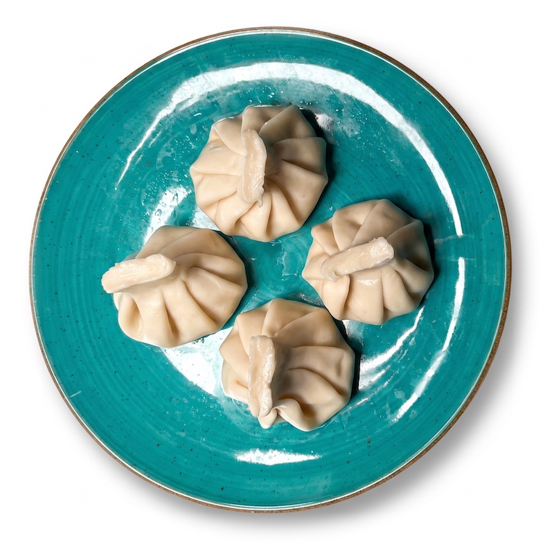 Khinkali with cheese — Georgian dumplings