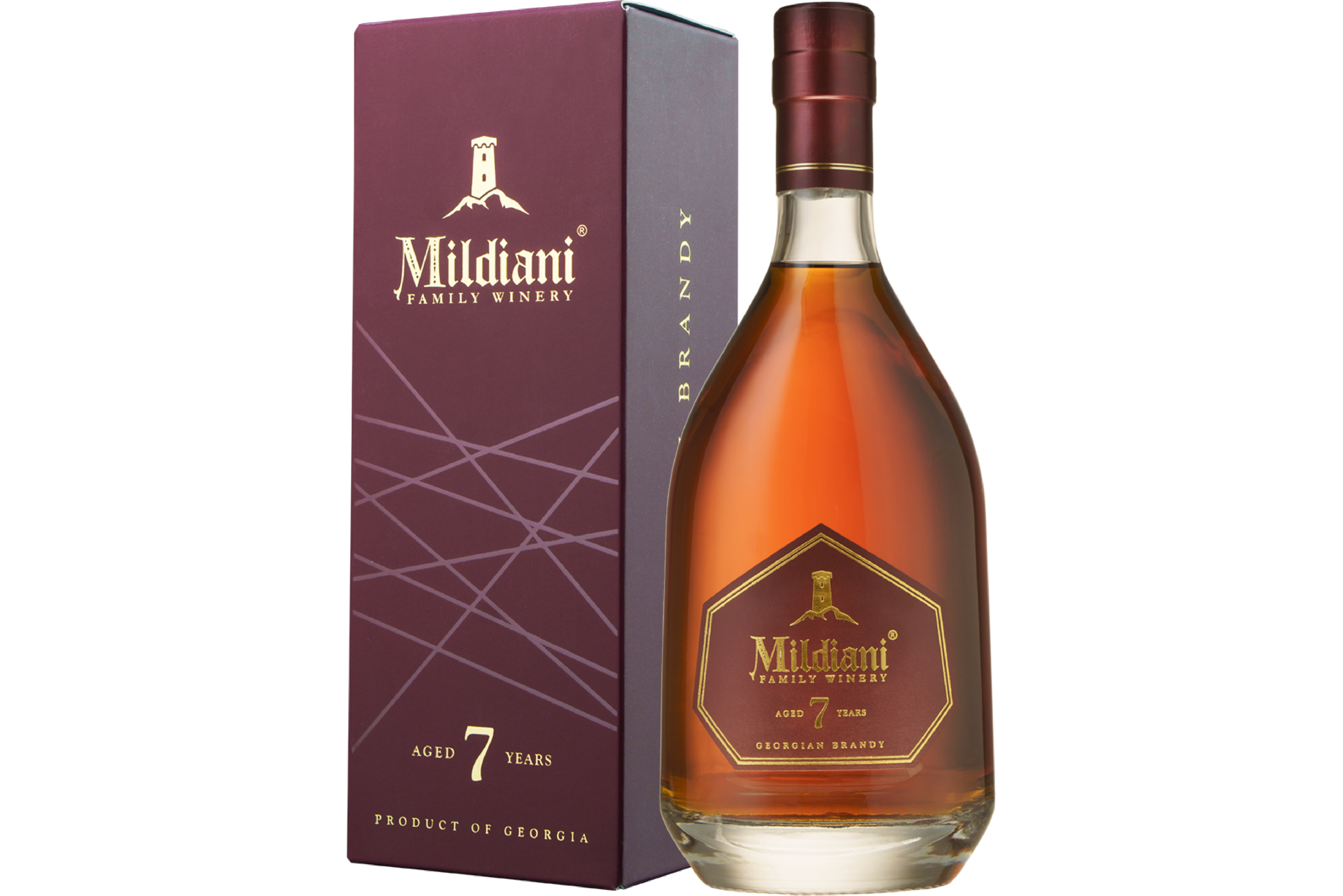 Mildiani — Brandy 7 Jahre bottle