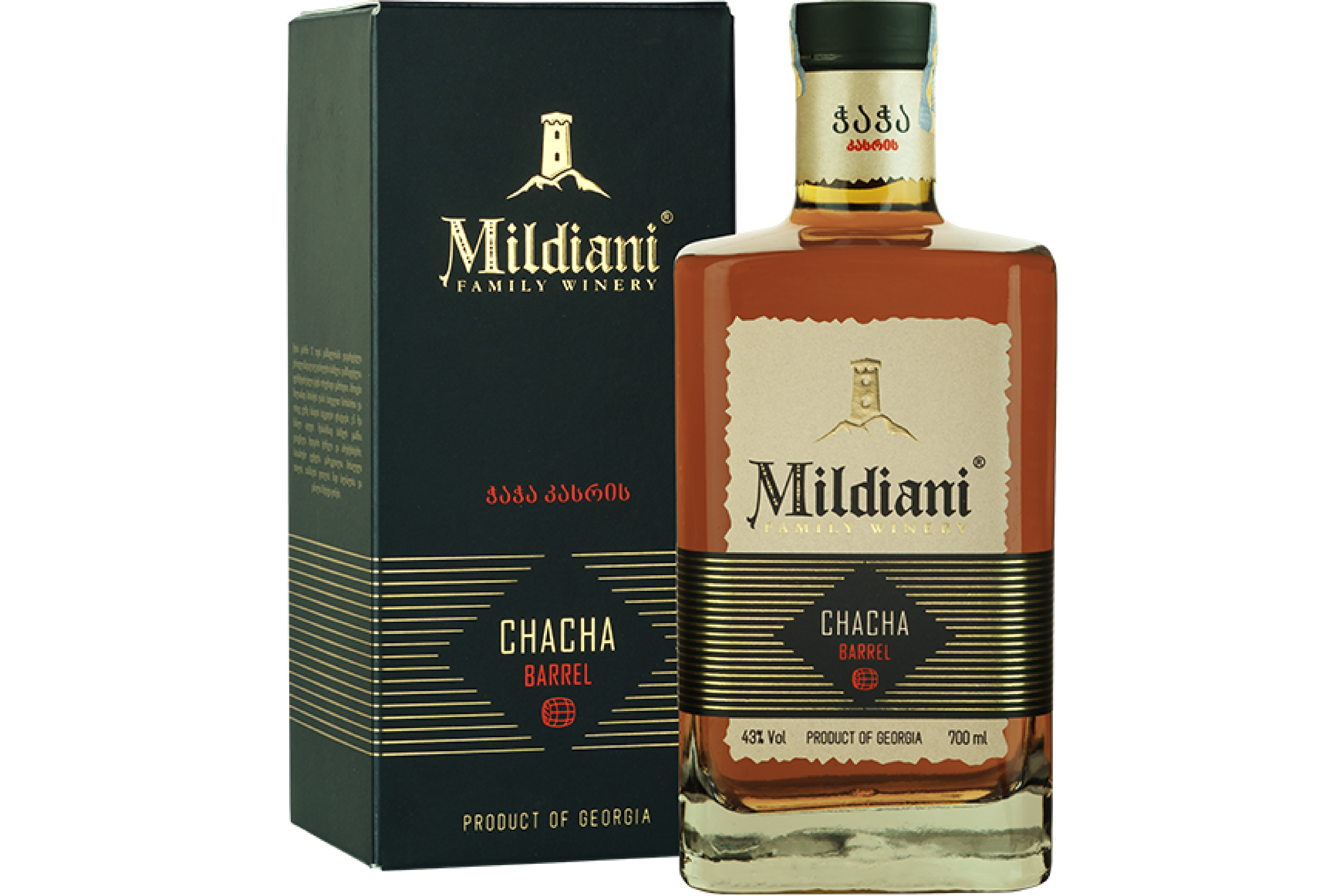 Chacha Barrel Premium bottle
