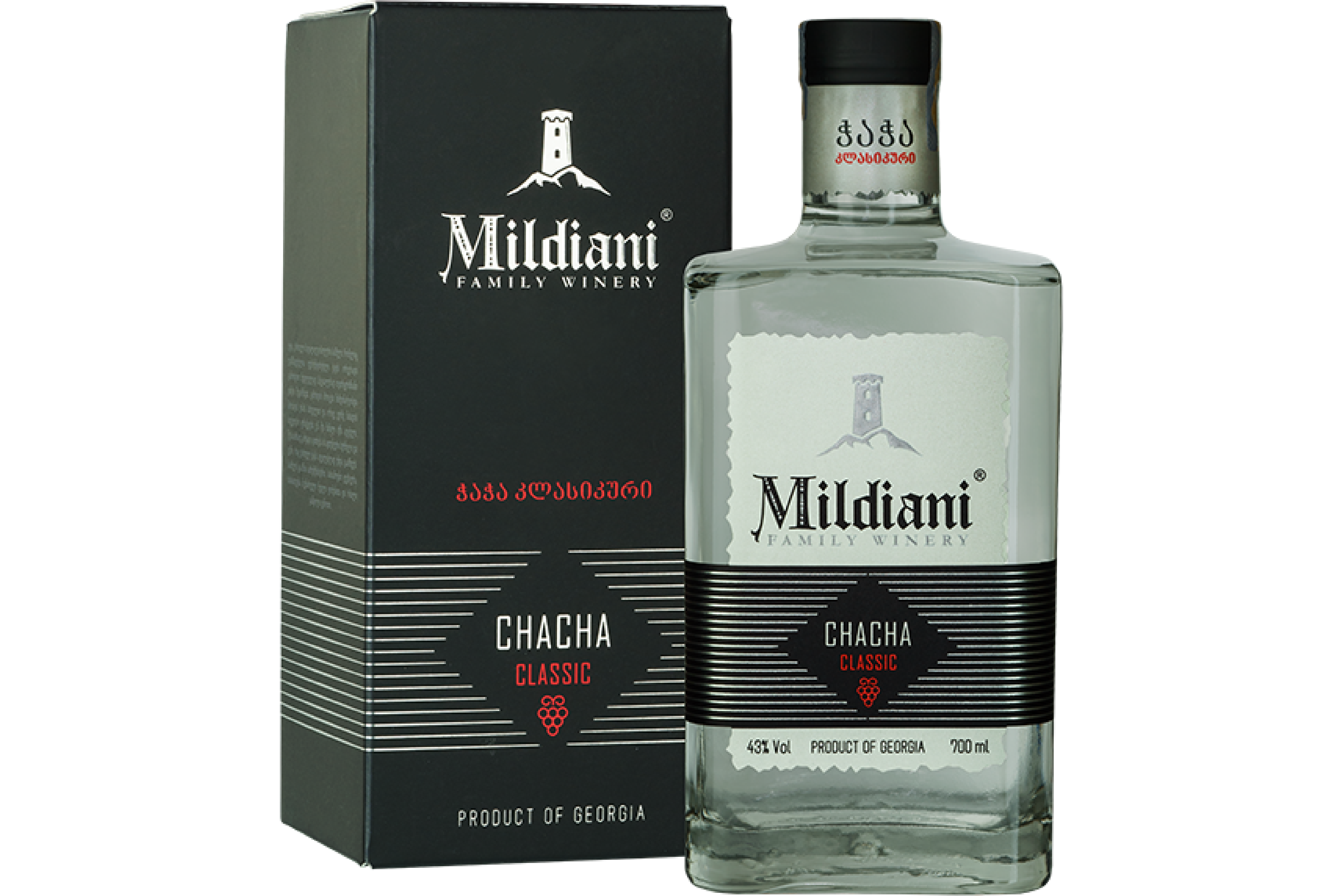 Mildiani — Chacha Premium bottle