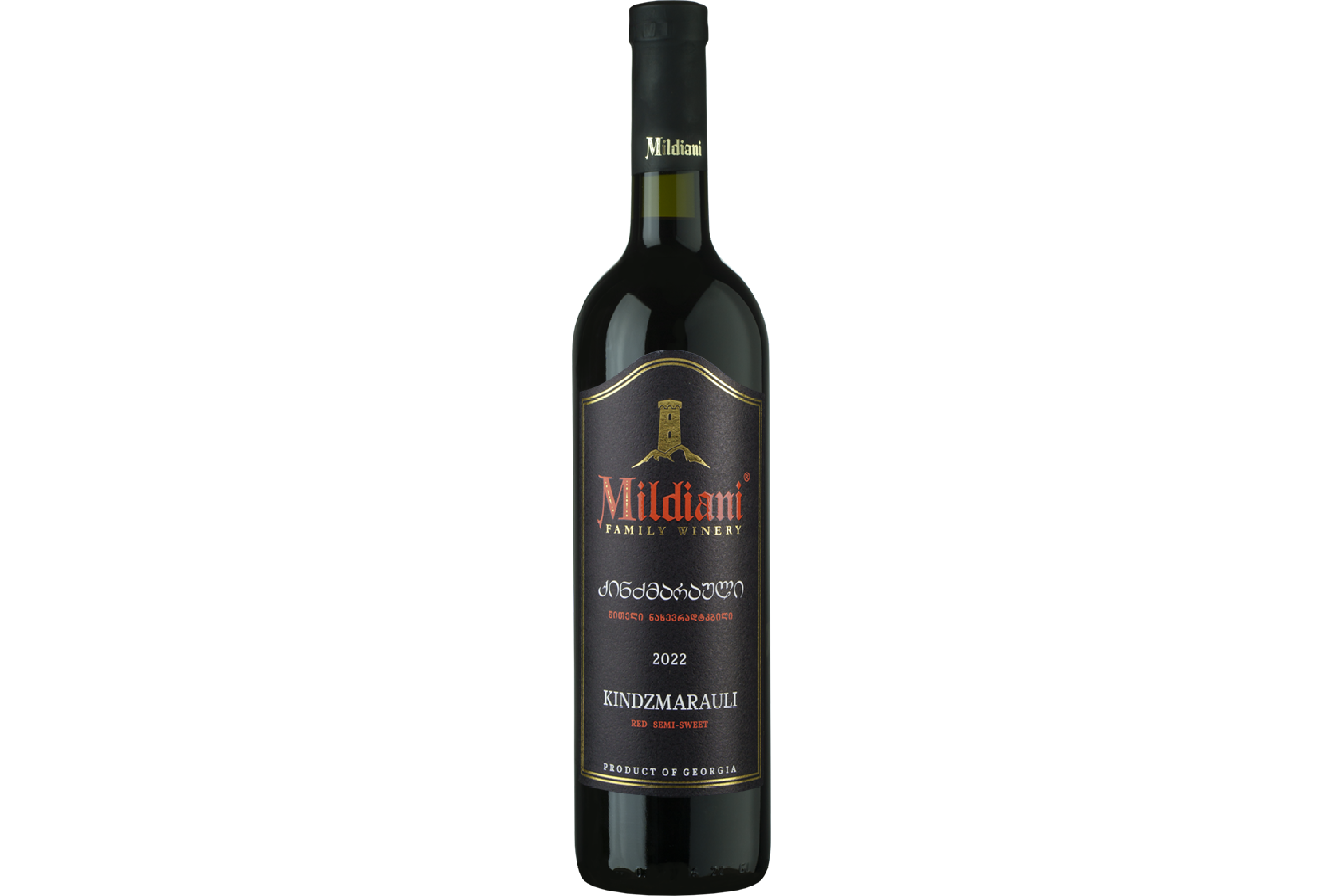 Mildiani — Kindzmarauli bottle