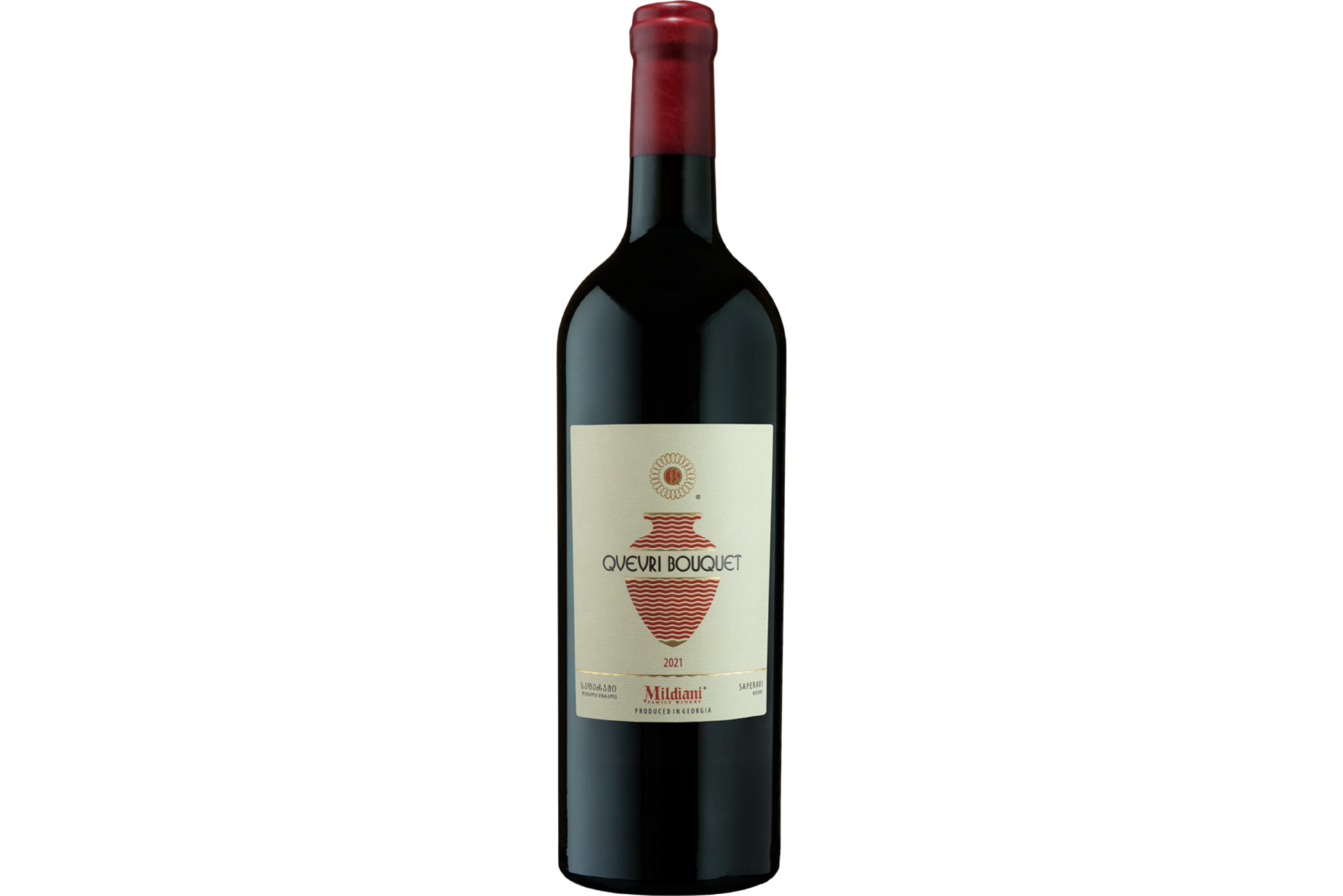 Saperavi Qvevri Bouquet wine bottle