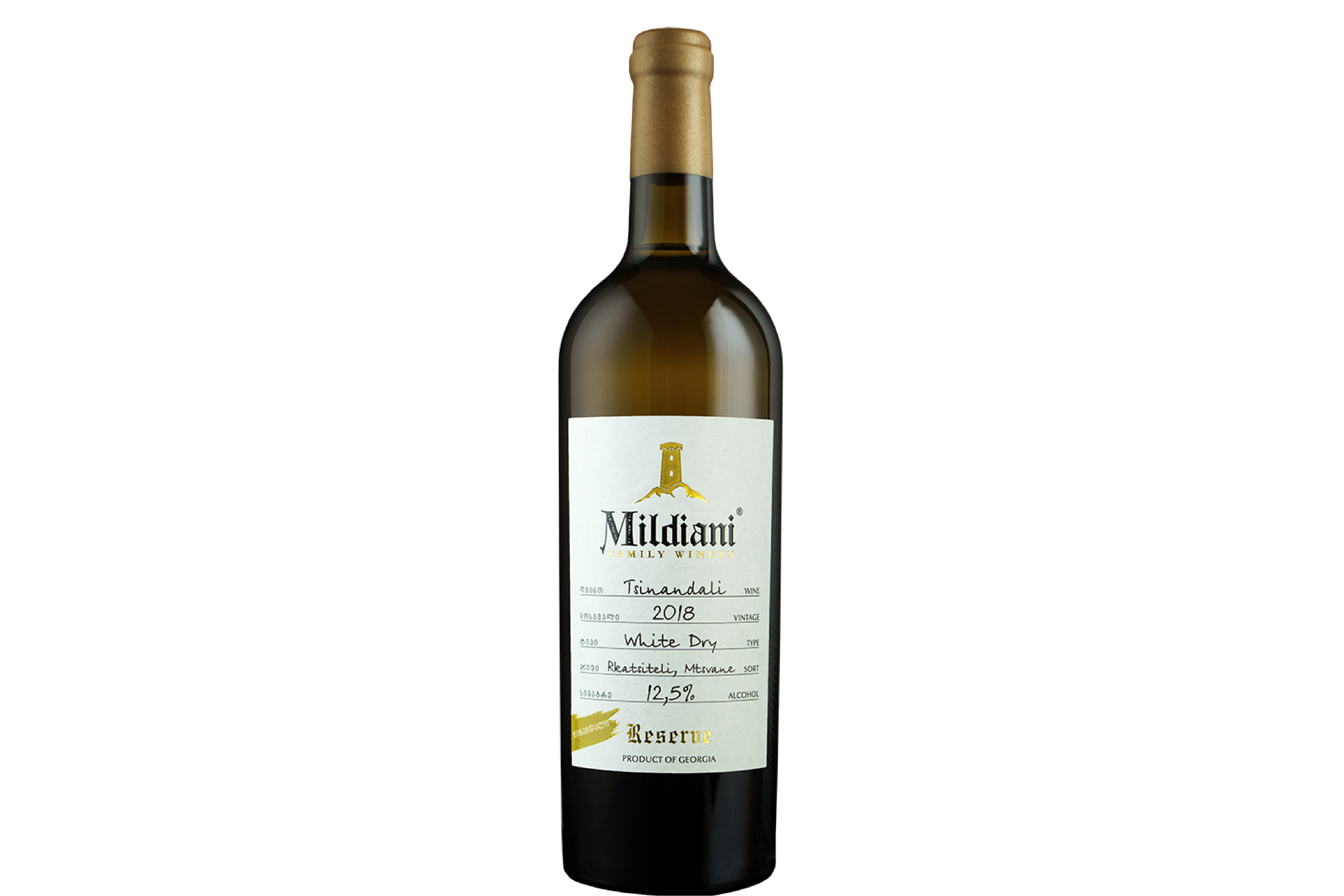Mildiani — Tsinandali Reserve bottle
