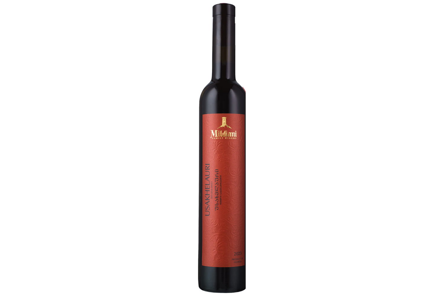 Mildiani — Usakhelauri bottle